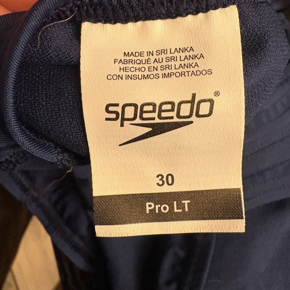 Speedo  Navy One Piece Swimsuit - Picture 4 of 4